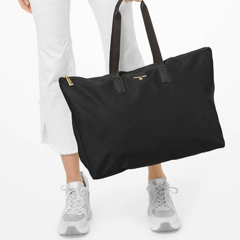 Michael Kors Black Packable Tote Bag